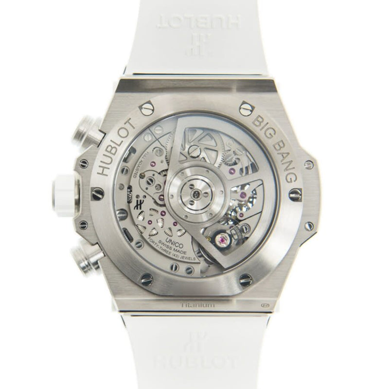 Hublot Big Bang Chronograph Automatic Diamond Silver Dial Men's Watch #441.NE.2010.RW.1104 - Watches of America #4