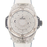 Hublot Big Bang Sang Bleu Automatic Diamond White Dial Unisex Watch #415.NX.2027.VR.1704.MXM18 - Watches of America #2