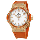 Hublot Big Bang Tutti Frutti White Dial 18kt Rose Gold Ladies Watch 361.PO.2010.#361.PO.2010.LR.1906 - Watches of America