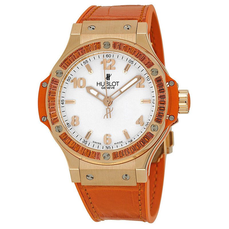 Hublot Big Bang Tutti Frutti White Dial 18kt Rose Gold Ladies Watch 361.PO.2010.#361.PO.2010.LR.1906 - Watches of America