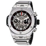 Hublot Big Bang Unico Mat Black Skeleton Dial Chronograph Men's Watch #411.NX.1170.NX - Watches of America