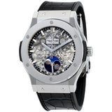 Hublot Classic Fusion Aerofusion Moonphase Sapphire Dial Titanium Men's Watch #517.NX.0170.LR - Watches of America