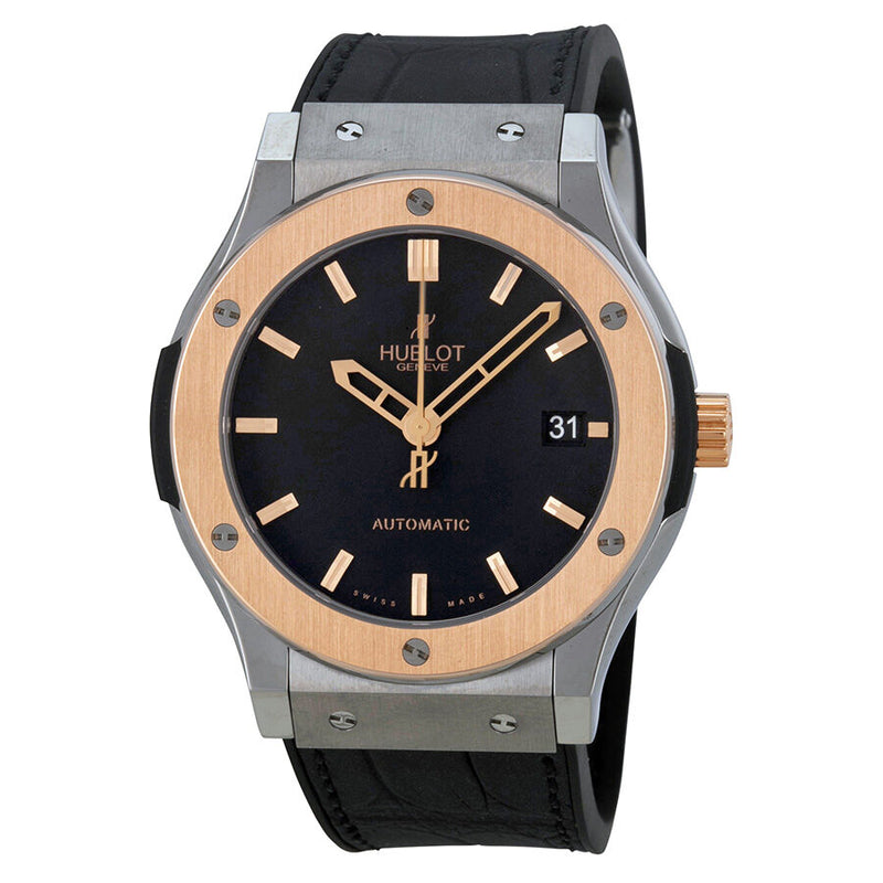 Hublot Classic Fusion Automatic Black Dial Men's Watch 511NO1180LR#511.NO.1180.LR - Watches of America