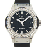 Hublot Classic Fusion Automatic Diamond Ladies Watch #582.NX.1170.RX.1204 - Watches of America