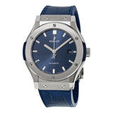 Hublot Classic Fusion Automatic Blue Dial Men's Watch #542.NX.7170.LR - Watches of America