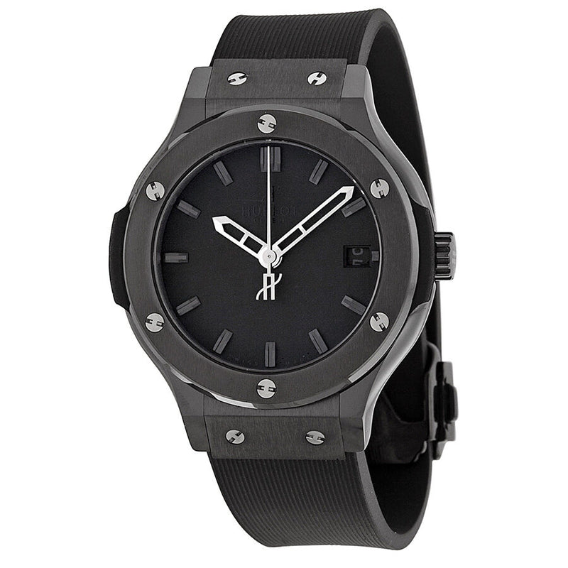 Hublot Classic Fusion Black Dial Rubber Strap Men s Watch 561.CM.1110.RX Watches of America