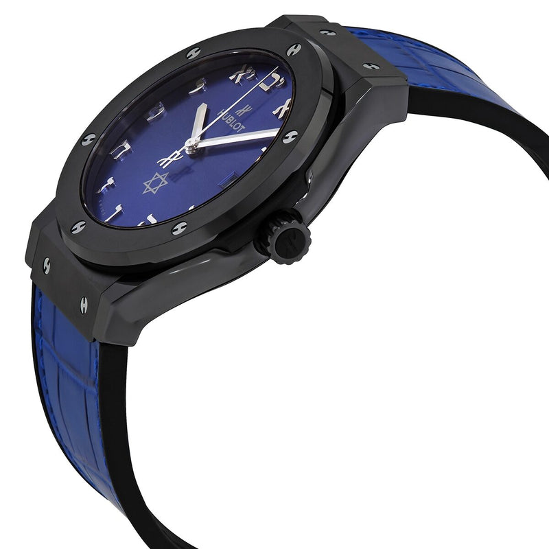 Hublot Classic Fusion Israel 70th Anniversary Limted Edition Automatic Blue Dial Men's Watch #511.CM.7170.LR.ISL18 - Watches of America #2
