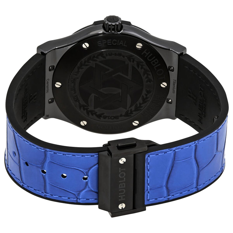 Hublot Classic Fusion Israel 70th Anniversary Limted Edition Automatic Blue Dial Men's Watch #511.CM.7170.LR.ISL18 - Watches of America #3