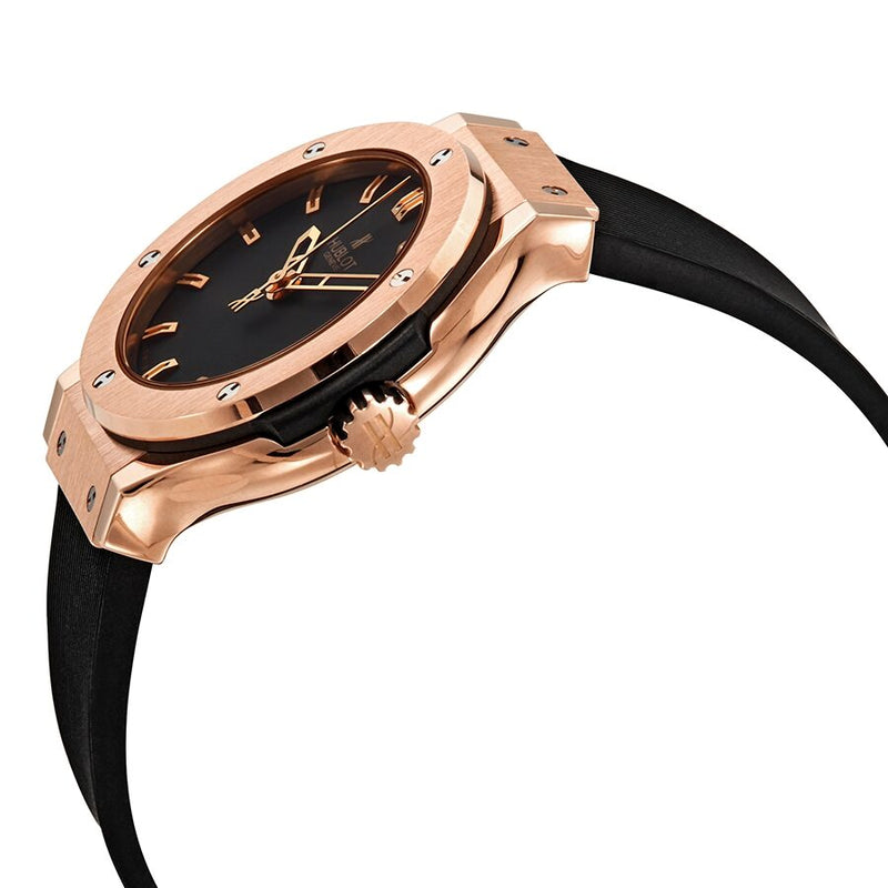 Hublot Classic Fusion Ladies 18Kt King Gold Watch #581.OX.1180.RX - Watches of America #2