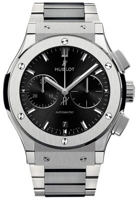 Hublot Classic Fusion Mat Black Dial Automatic Men's Chronograph Watch #541.NX.1171.NX - Watches of America