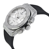 Hublot Classic Fusion Silver Dial Chronograph Black Rubber Men's Watch #521.NX.2610.RX - Watches of America #2