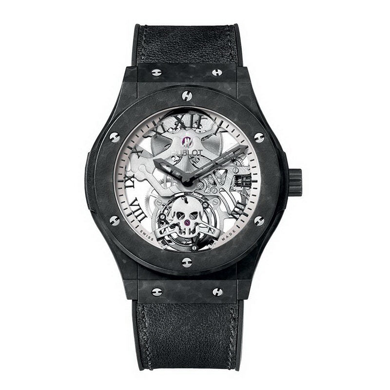 Hublot Classic Fusion Tourbillon Skull Dial Skeleton Automatic Men's Watch #505.UC.0170.VR.SKULL - Watches of America