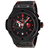 Hublot Flamengo Bang Black Rubber Gummy Alligator Men's Watch #318.CI.1123.GR.FLM11 - Watches of America