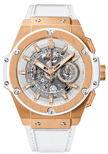 Hublot King Power Skeleton Dial Automatic Men's Watch #701.OE.0128.GR - Watches of America