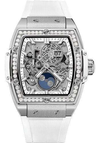 Hublot Spirit of Big Bang Moonphase Diamond Watch #647.NE.2070.RW.1204 - Watches of America