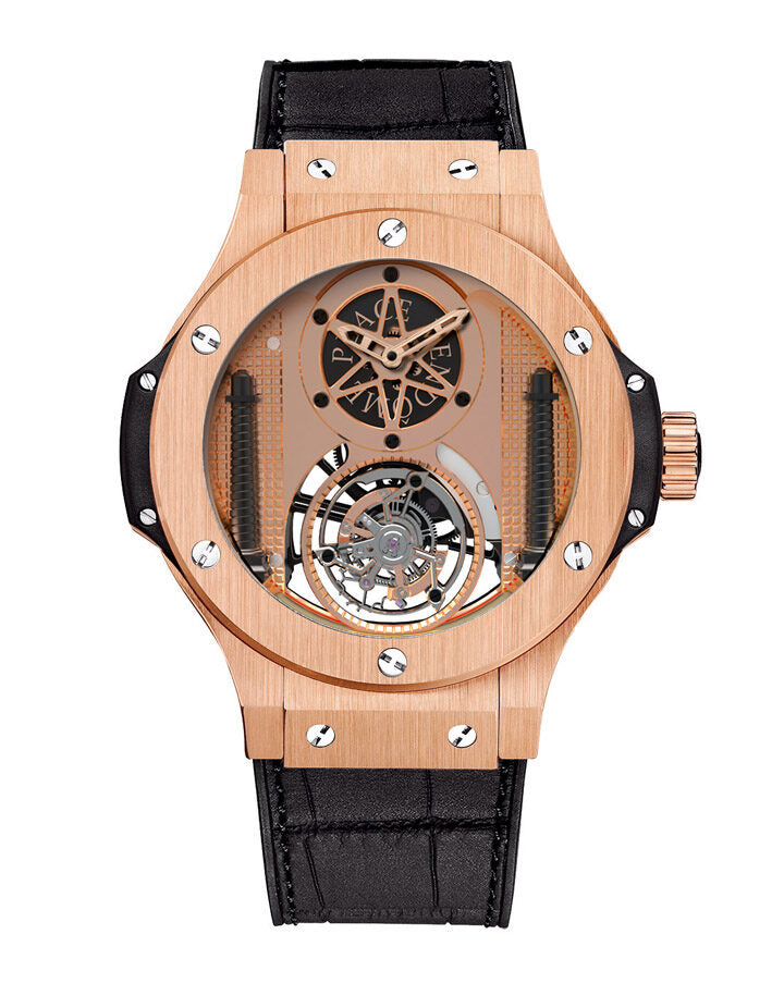 Hublot Vendome Tourbillon Place Vendome 18K Rose Gold Men's Watch #305.PX.0009.GR - Watches of America