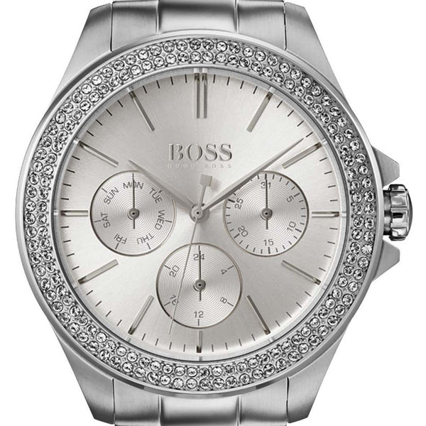 Hugo Boss Crystal Silver Analogue Women s Watch 1502442 Watches of America