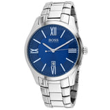 Hugo Boss Ambassador Blue Dial Men's Watch 1513034 - Watches of America