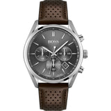 Hugo Boss Champion Brown Chronograph Men's Watch  1513815 - Watches of America