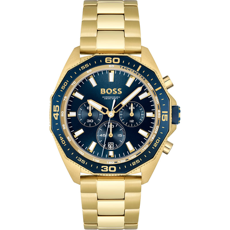 Hugo boss chronograph outlet gold