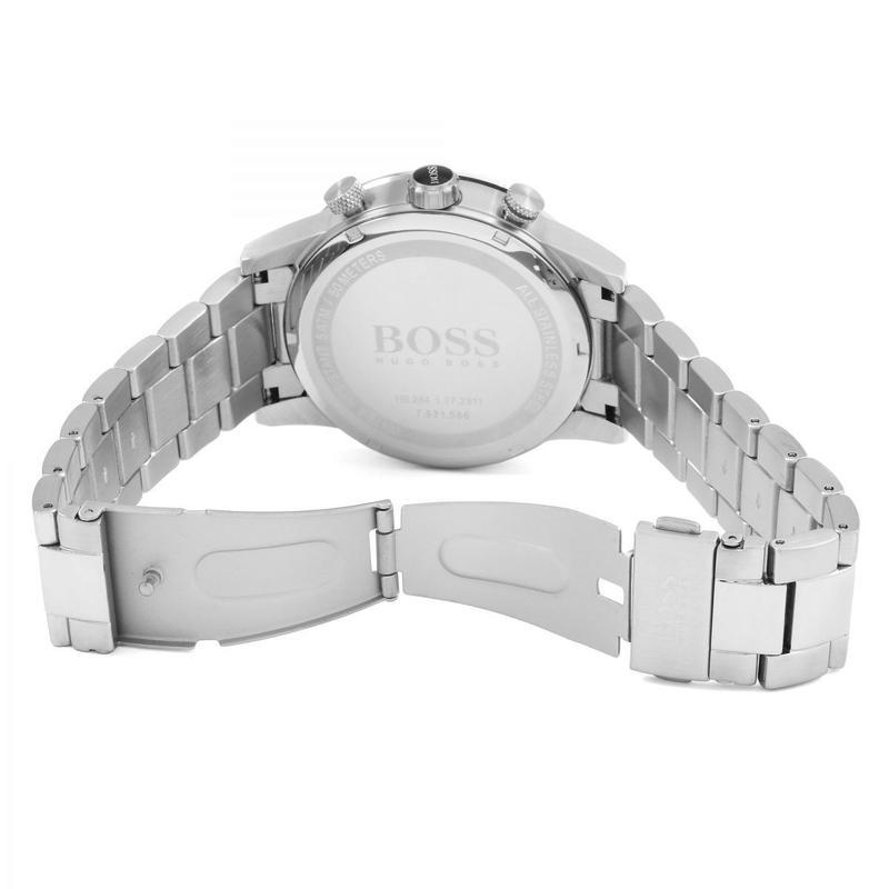 Hugo Boss Rafale Chronograph Silver Dial Men's Watch#1513511 - Watches of America #4