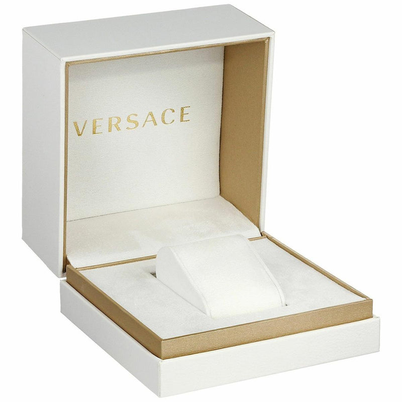 Versace Greca Logo-VI Black Stainless Steel Men's Watch VEVI00620 - Watches of America #4