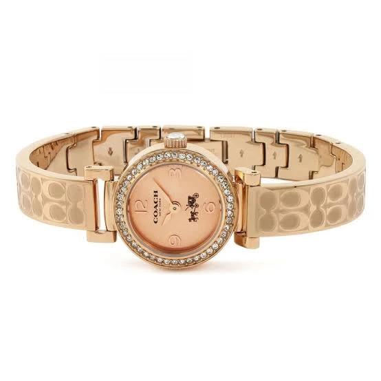 Coach Madison All Rose Gold Diamond Ladies Watch 14502203 - Watches of America #2