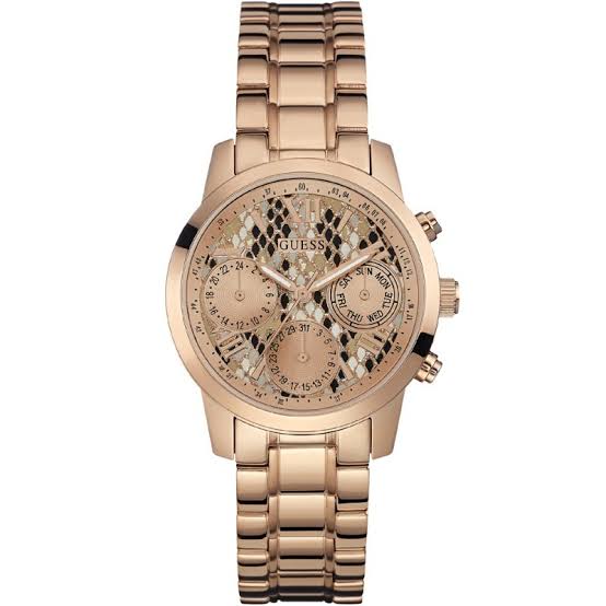 Guess Mini Sunrise Multi-Function Rose Gold Tone Ladies Watch  W0448L9 - Watches of America