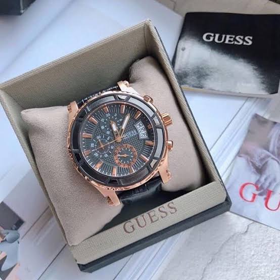 Guess Pinnacle Chronograph Black Dial Men's Watch#W0673G5 - Watches of America #3