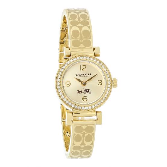 Coach Madison All Gold Diamond Ladies Watch  14502202 - Watches of America