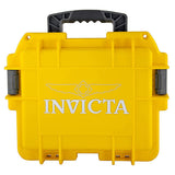 Invicta 3 Slot Watch Case Yellow #DC3YEL - Watches of America