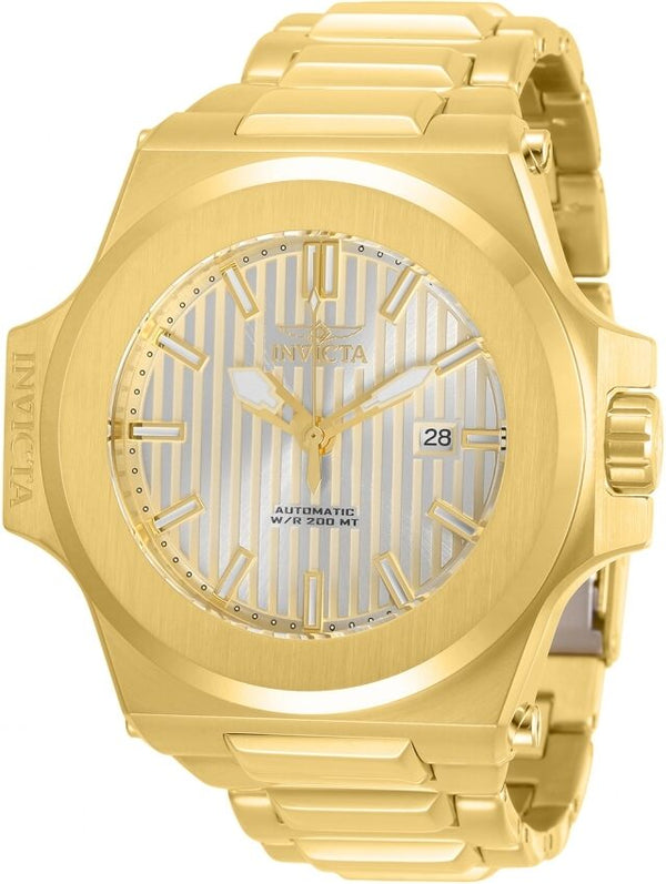 Invicta Akula Automatic Champagne Dial Yellow Gold-tone Men's Watch #30136 - Watches of America