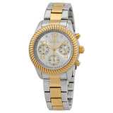 Invicta Angel Chronograph Silver Dial Two-tone Ladies Watch #20268 - Watches of America