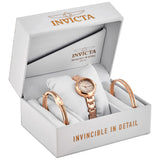 Invicta Angel Crystal Grey Mother of Pearl Dial Ladies Watch and Bracelet Set #29324 - Watches of America #4