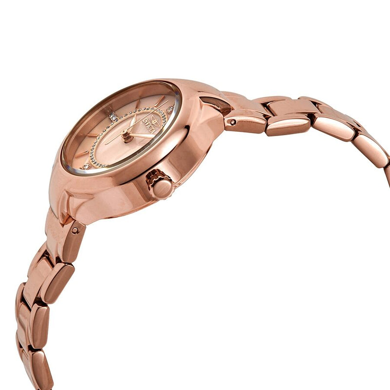 Invicta Angel Crystal Rose Gold Dial Ladies Watch #29325 - Watches of America #2