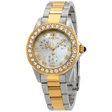 Invicta Angel Crystal White Mother of Pearl Dial Ladies Watch #28464 - Watches of America