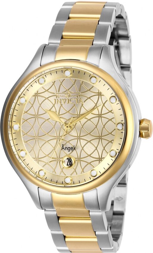 Invicta Angel Gold Dial Two-tone Ladies Watch #27435 - Watches of America