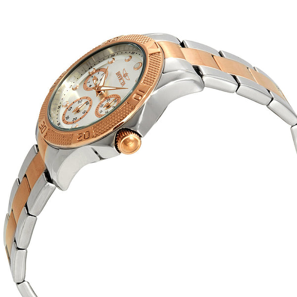 Invicta Angel Multi-Function Silver Dial Two-tone Ladies Watch #21762 - Watches of America #2