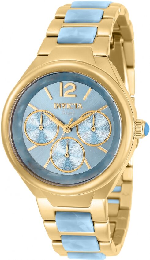 Invicta Angel Quartz Blue Dial Ladies Watch #32079 - Watches of America