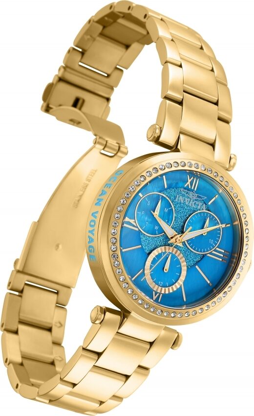 Invicta Angel Quartz Crystal Blue Dial Ladies Watch #29297 - Watches of America #2