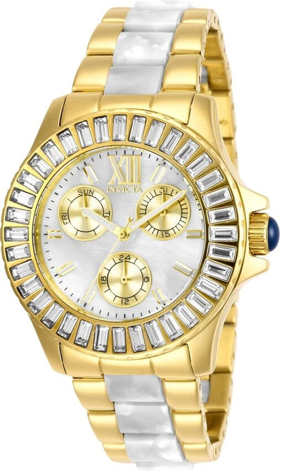 Invicta Angel Quartz Crystal White Dial Ladies Watch 29094 Watches of America