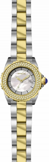 Invicta Angel Quartz Crystal White Mother of Pearl Dial Ladies Watch #28443 - Watches of America #2