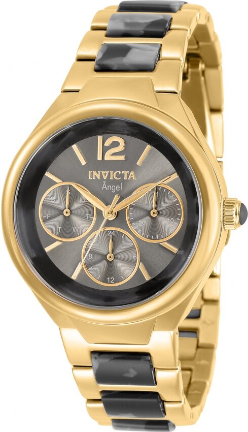 Invicta Angel Quartz Grey Dial Ladies Watch #32075 - Watches of America