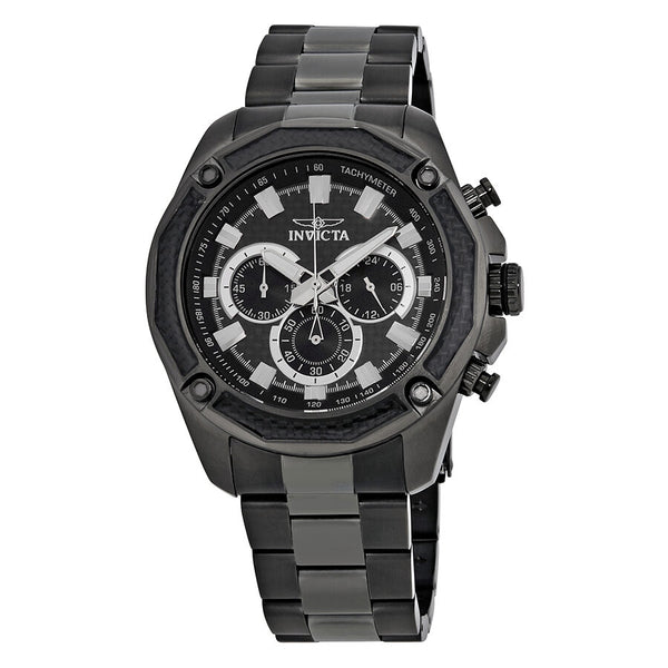 Invicta Aviator Chronograph Black Dial Men's Watch #22807 - Watches of America