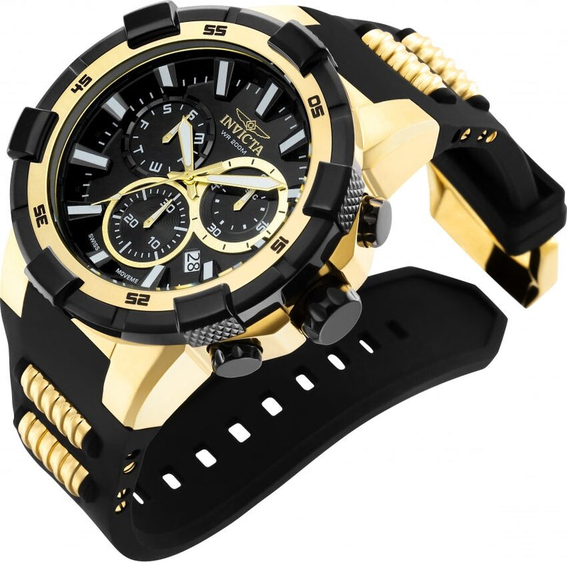 Invicta Aviator Chronograph Black Dial Men's Watch #27350 - Watches of America #2