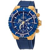 Invicta Aviator Chronograph Blue Dial Men's Watch #22525 - Watches of America