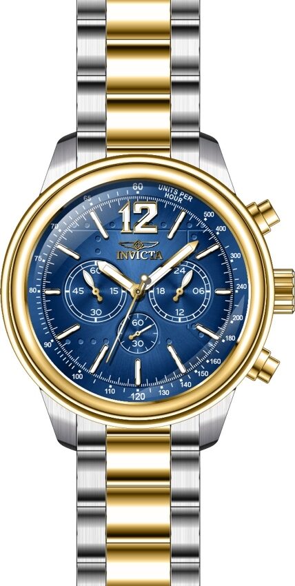 Invicta Aviator Chronograph Blue Dial Men's Watch #28897 - Watches of America