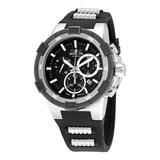 Invicta Aviator Chronograph Quartz Black Dial Men's Watch #25860 - Watches of America