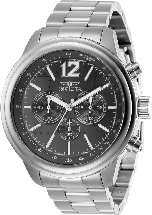 Invicta Aviator Chronograph Quartz Black Dial Men's Watch #28894 - Watches of America