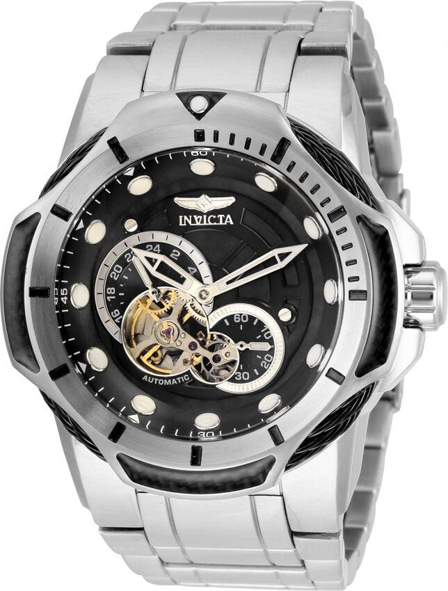 Invicta Bolt Automatic Black Dial Men's Watch #31173 - Watches of America